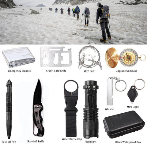 Image of TCFX 11-in-1 Tactical Survival Kit