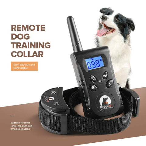Image of Energy-Saving Remote Dog Training Collar, 500 Yard Range