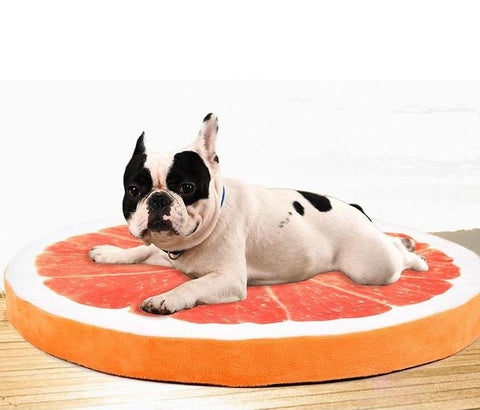 Image of Pet Dog Soft Warm Fruit Bed
