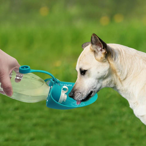 Image of Portable Pet Dog Water Bottle Dispenser