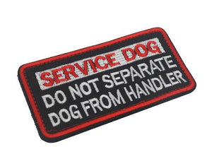 Service Dog "Do Not Separate From Handler" Embroidered Patch