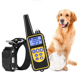 Rechargeable Remote Dog Training Collar with LCD Display