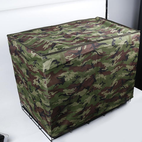 Image of Camouflage Waterproof Polyester Crate Cover