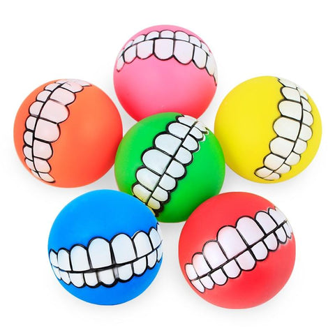 Image of Funny Teeth Ball For Dogs