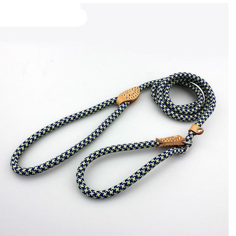 Image of All-In-One Nylon Adjustable Dog Collar/Leash for Small or Large Dogs