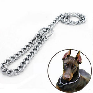 Adjustable Stainless Steel Chain Dog Collar