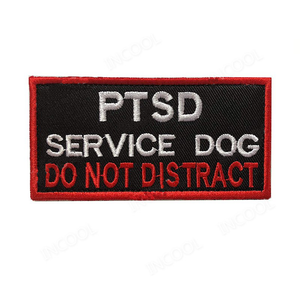 PTSD Service Dog Embroidered Patch