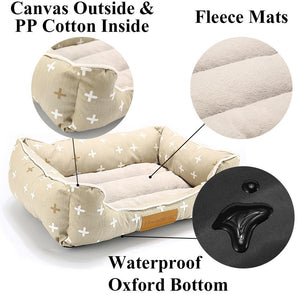 Durable Fleece Cushion Pet Dog Bed