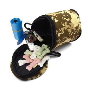 Camouflage Portable Dog Training Treat Bag