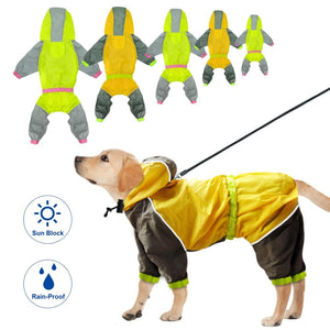 Coast FX Waterproof Dog Safety Raincoat