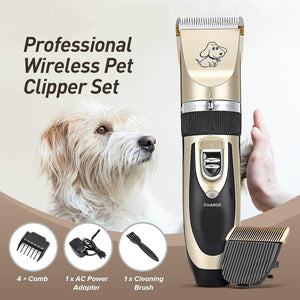 Professional Rechargeable Pet Hair Trimmers