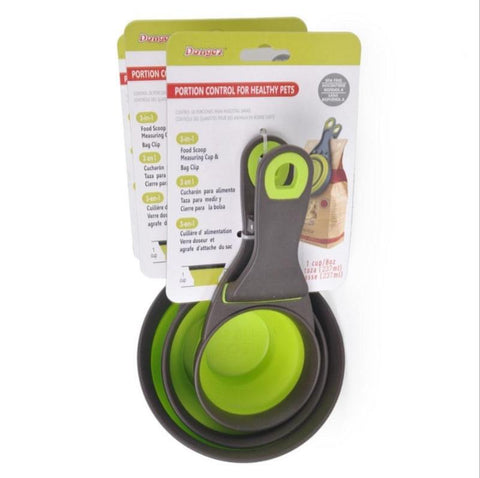 Image of Durable Pet Food Measuring Scoop and Bag Clip