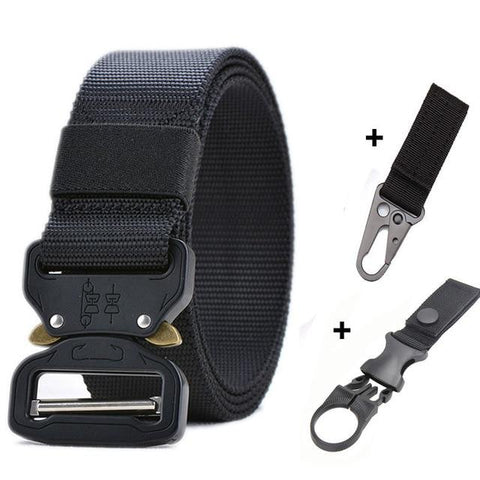 Image of Tactical Belt With Automatic Metal Buckle