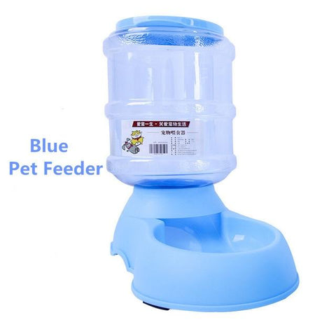 Image of Automatic Pet Dog Feeder and Waterer
